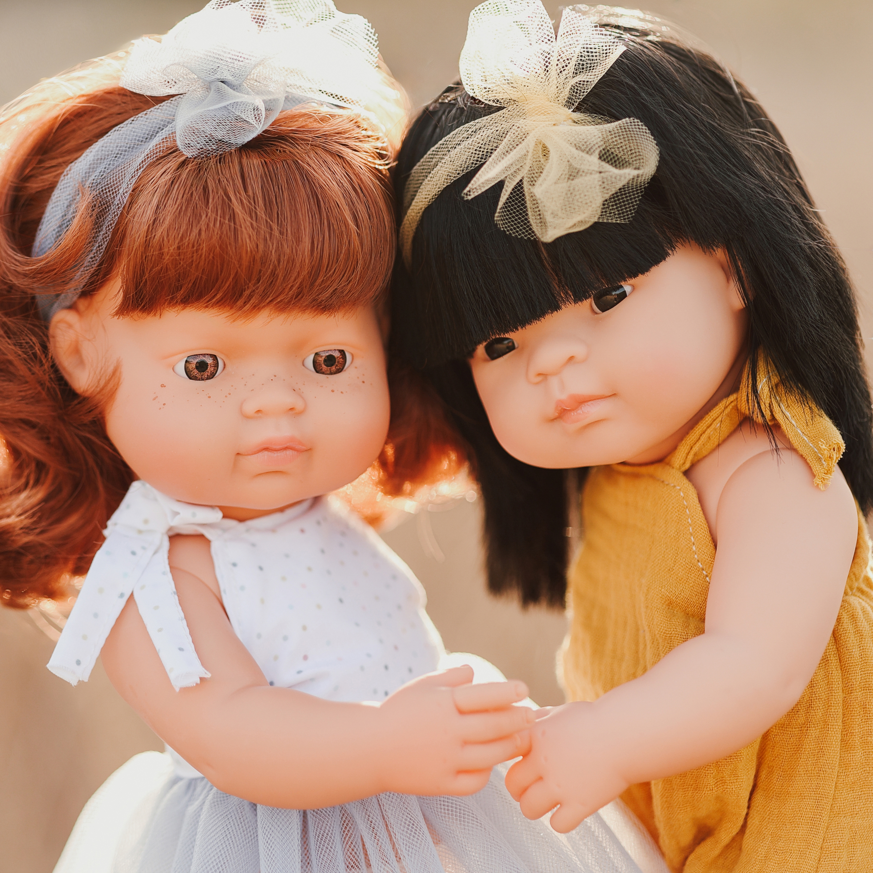 MF&ME BABY DOLL REDHEAD GIRL 38CM