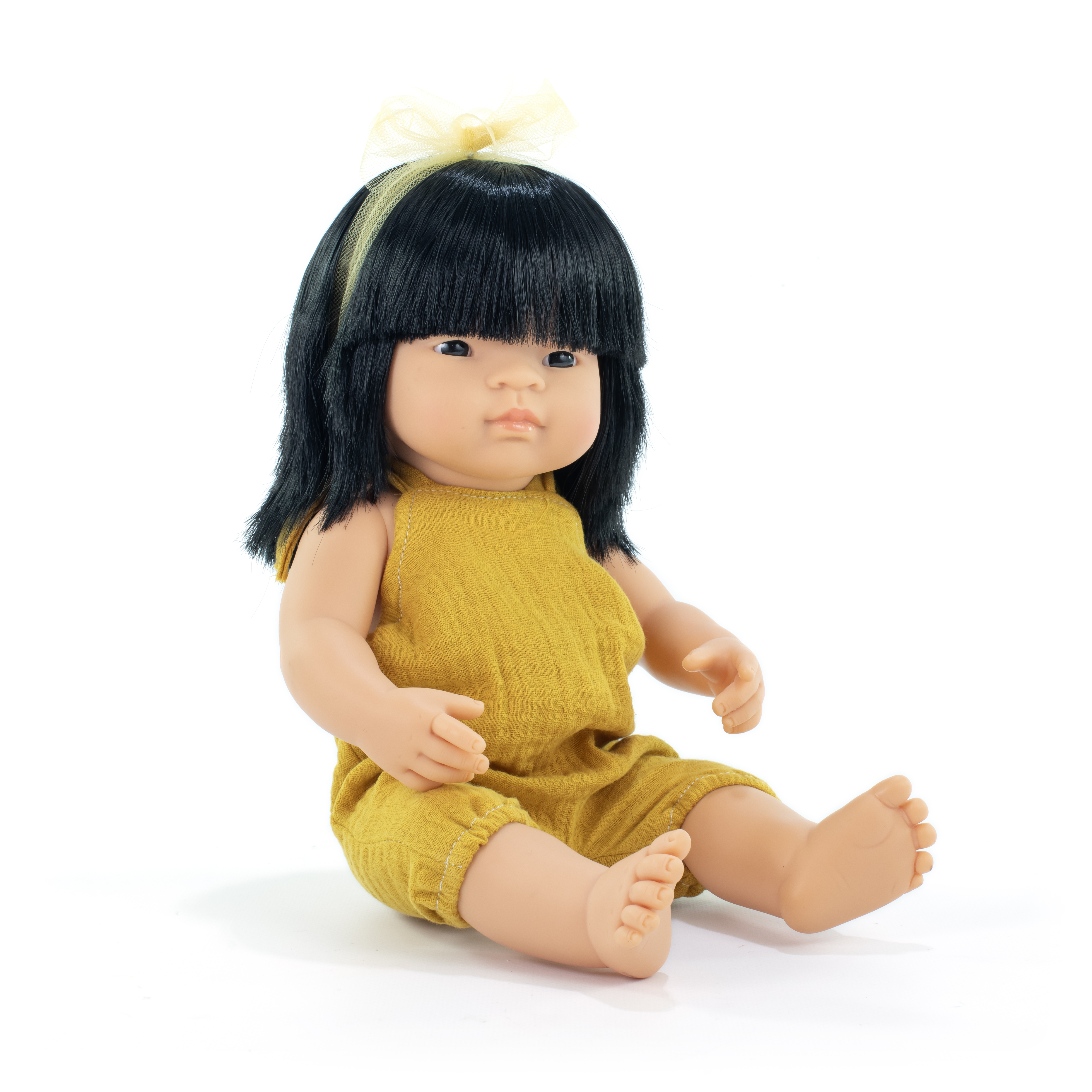 MF&M BABY DOLL ASIAN GIRL 38CM