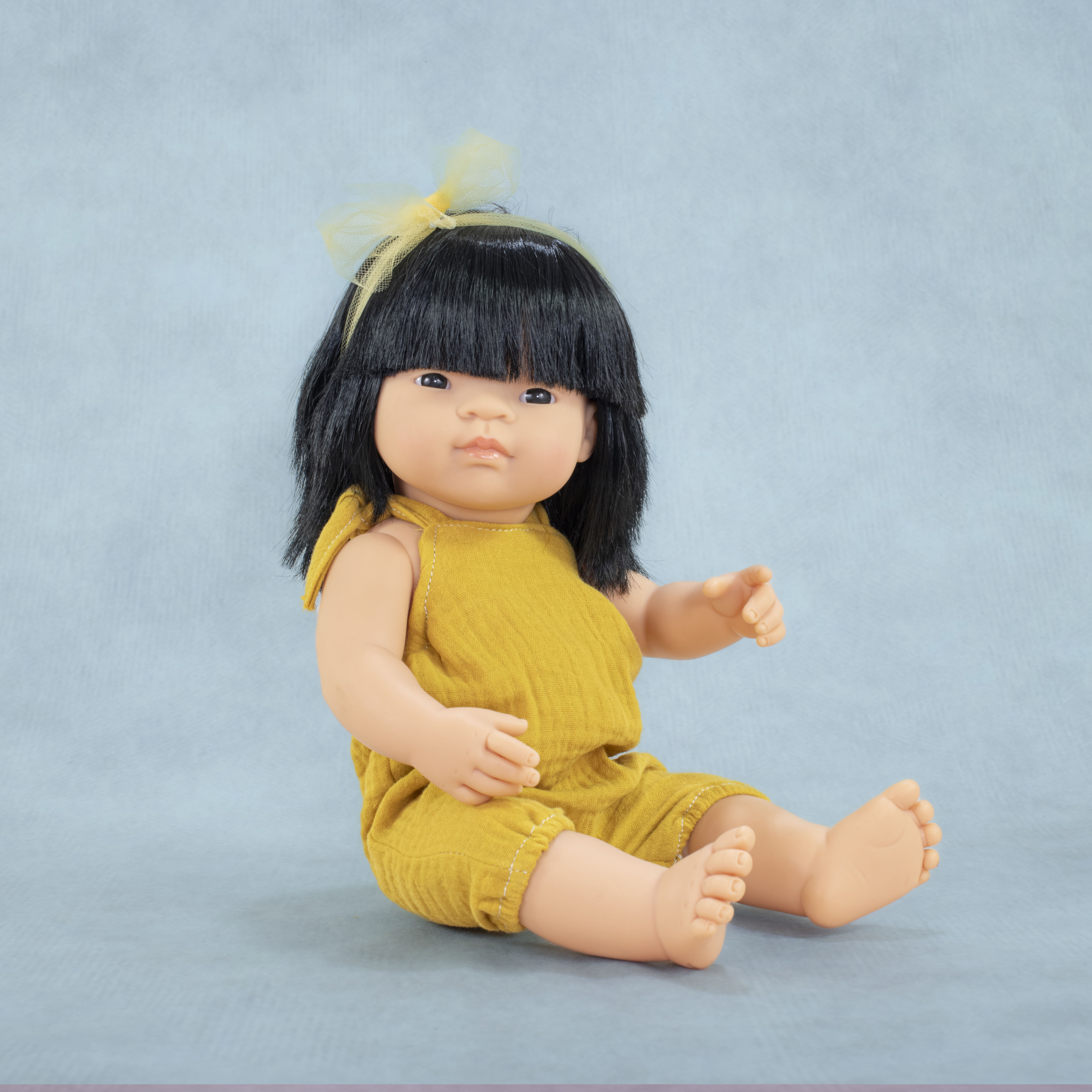 MF&M BABY DOLL ASIAN GIRL 38CM