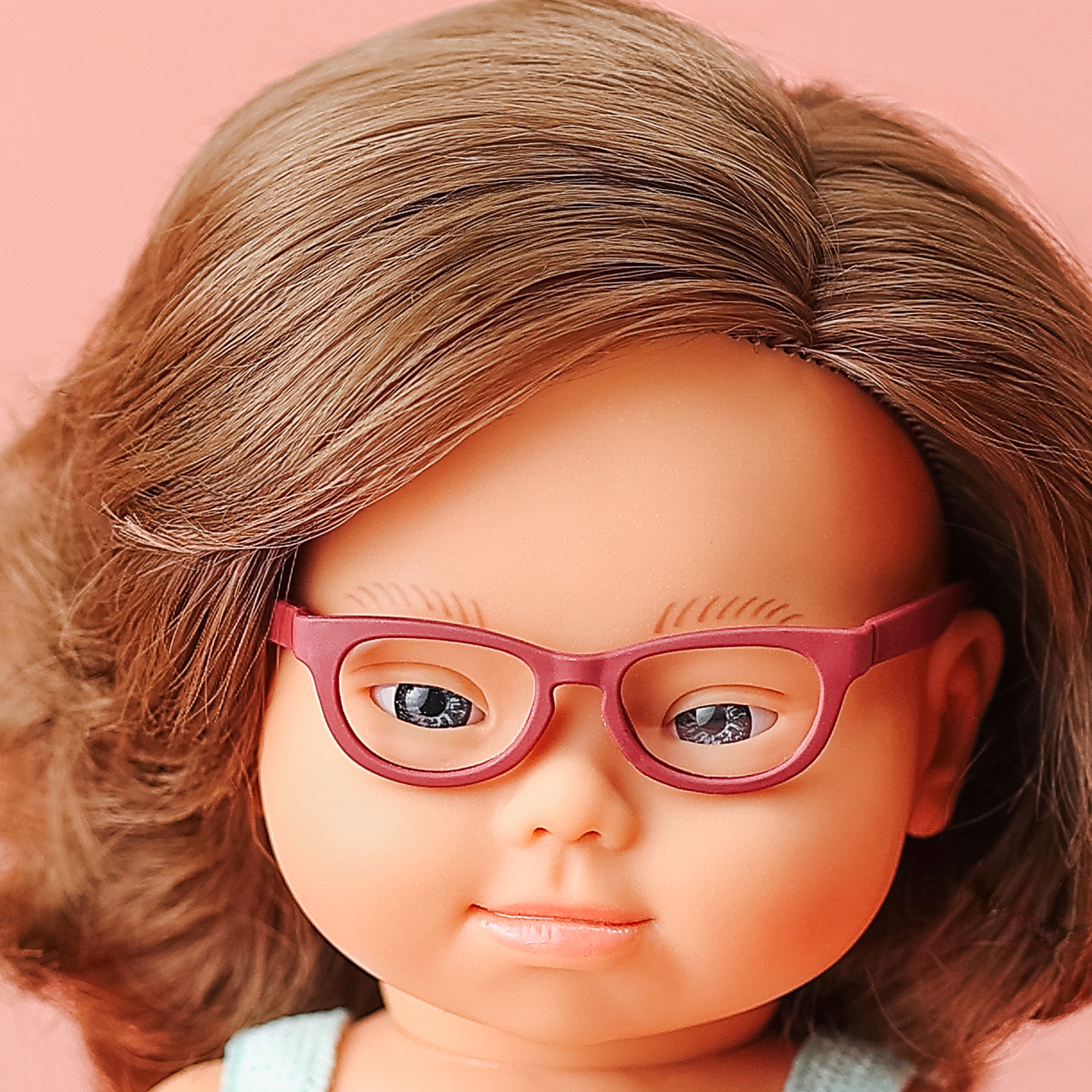 MF&M BABY DOLL GIRL W/DOWN SYND.38CM