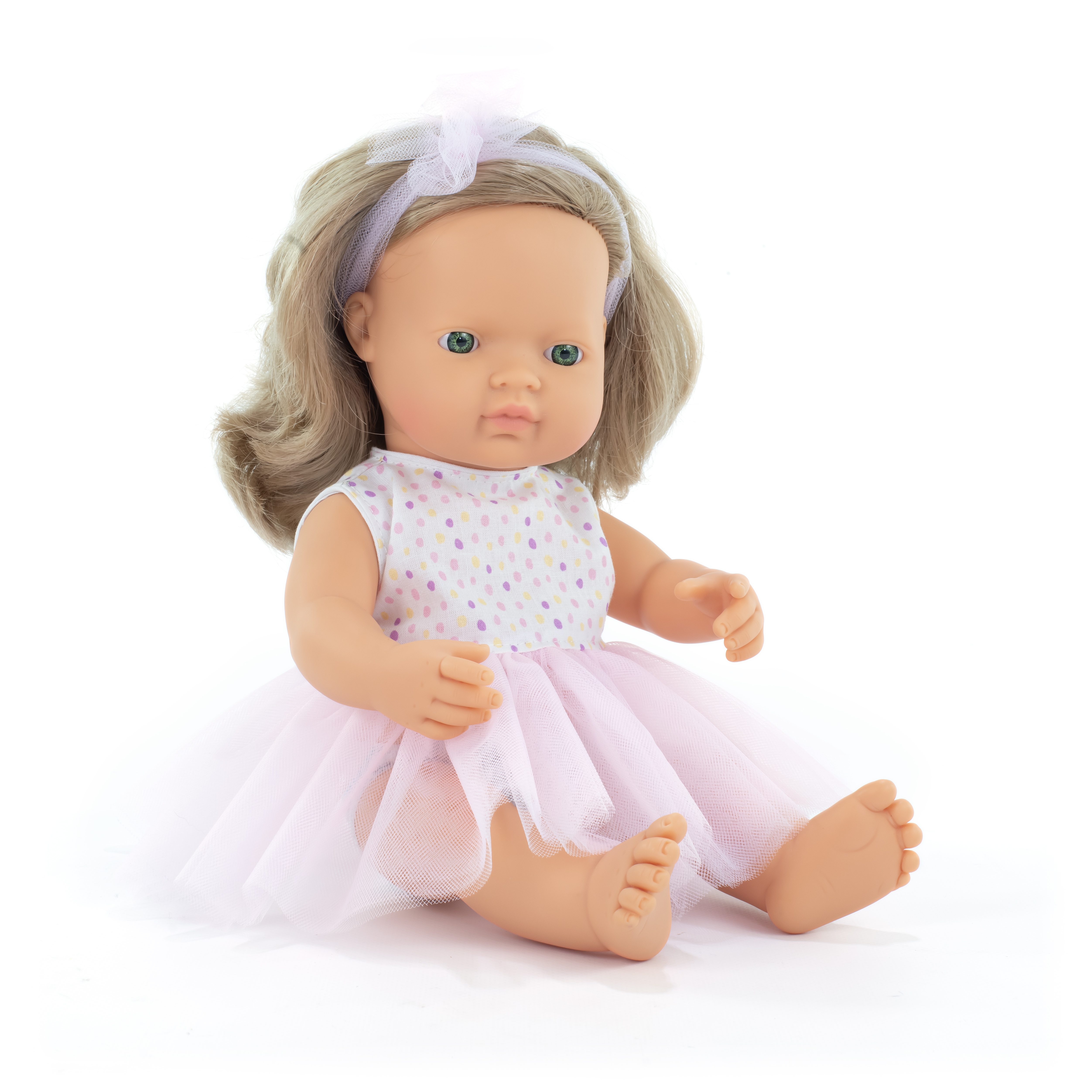 MF&M BABY DOLL BLONDE GIRL 38CM