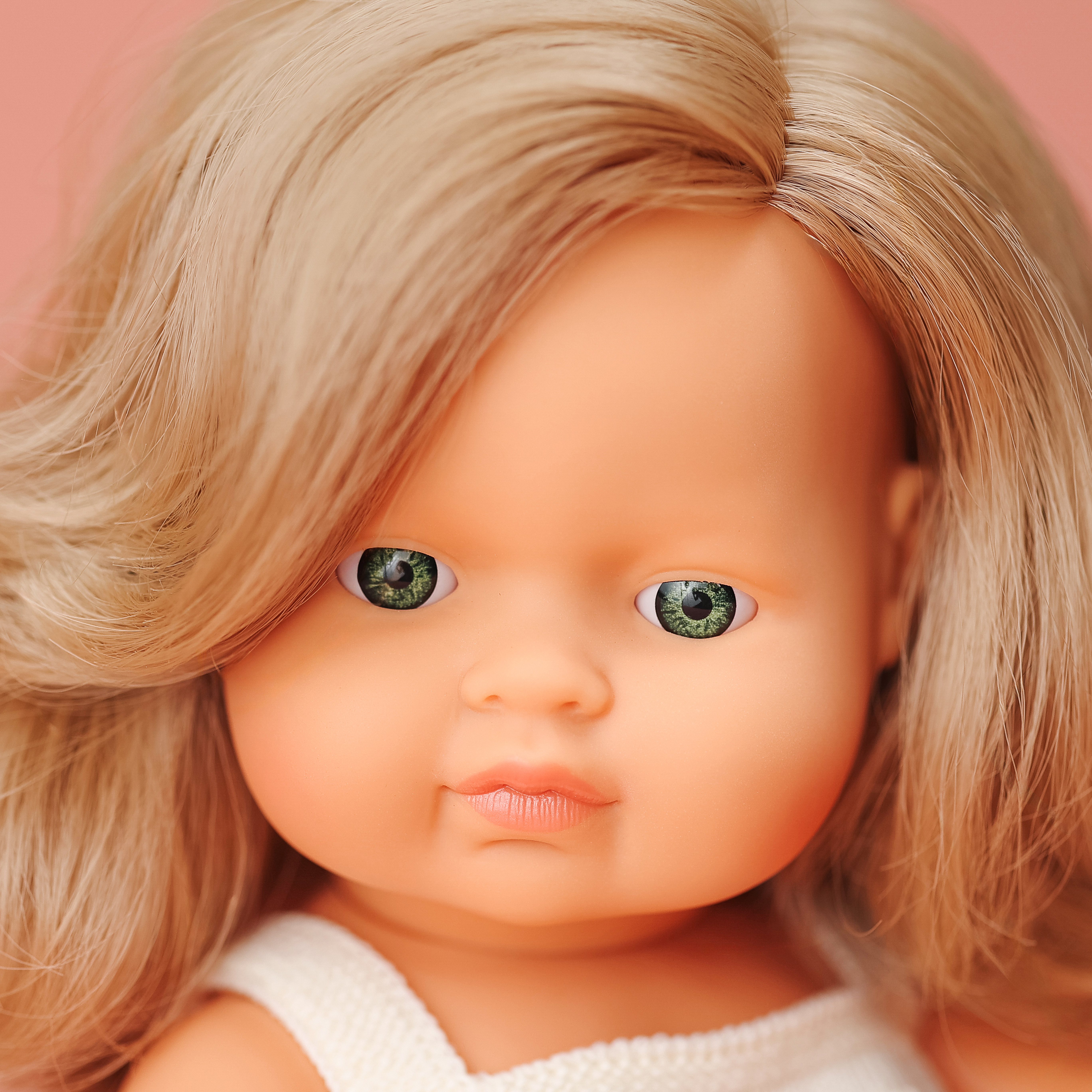 MF&M BABY DOLL BLONDE GIRL 38CM