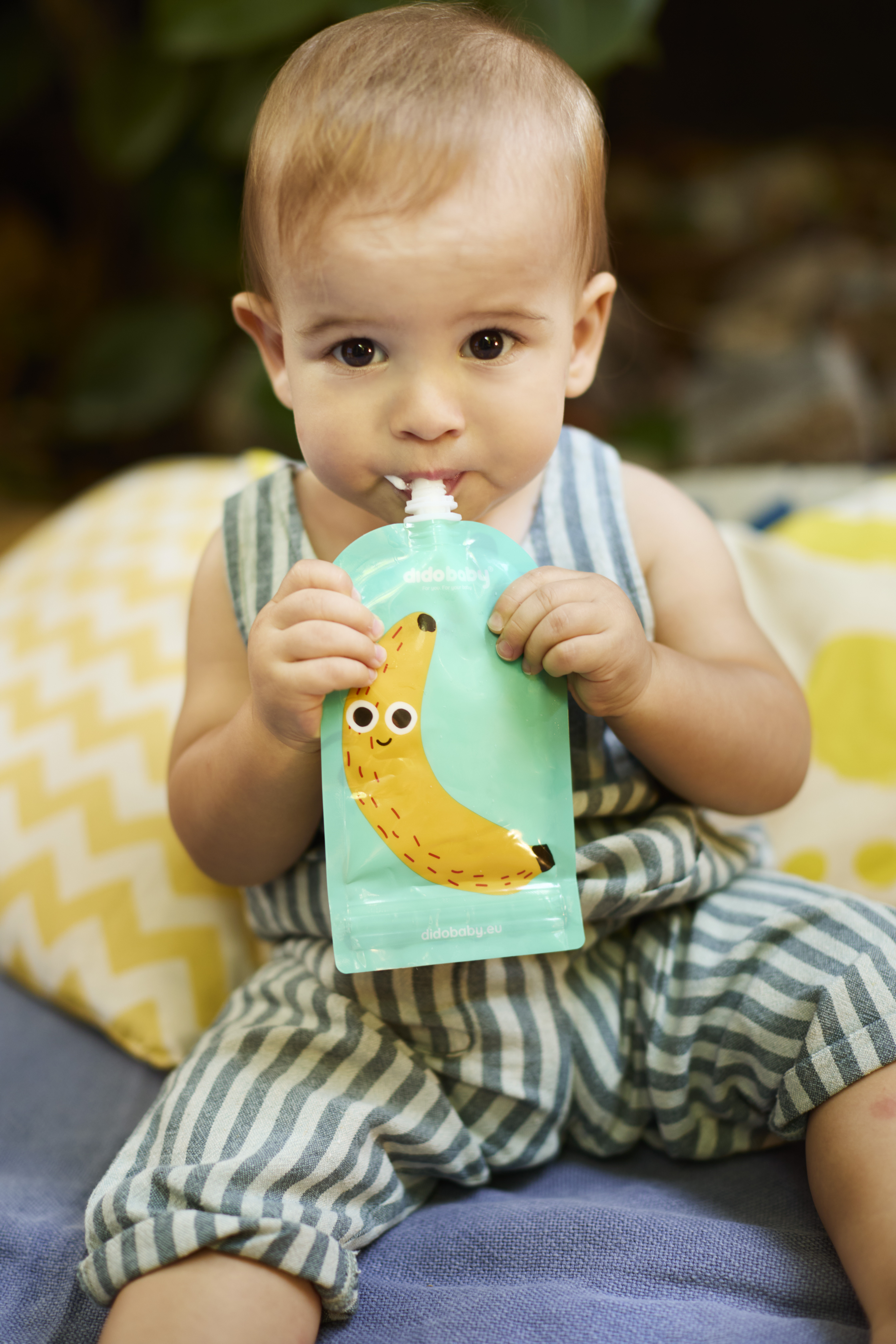 pack 6 reusable pouches - Fruits