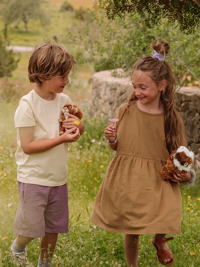 WWF Guinea Pig brown/white - 19 cm - 7.5