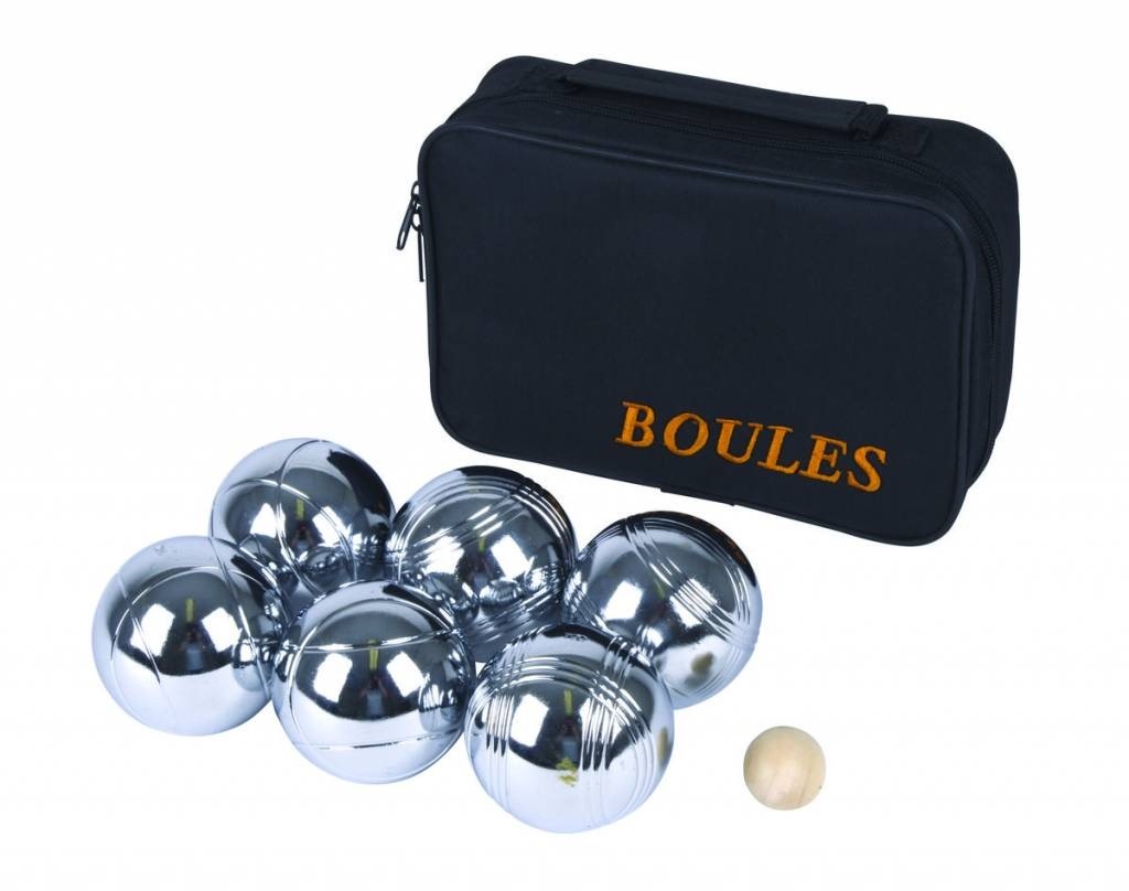 6 balls in black zipper bag / PU 1/4