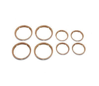 Bugaboo Fox wheel caps WOOD