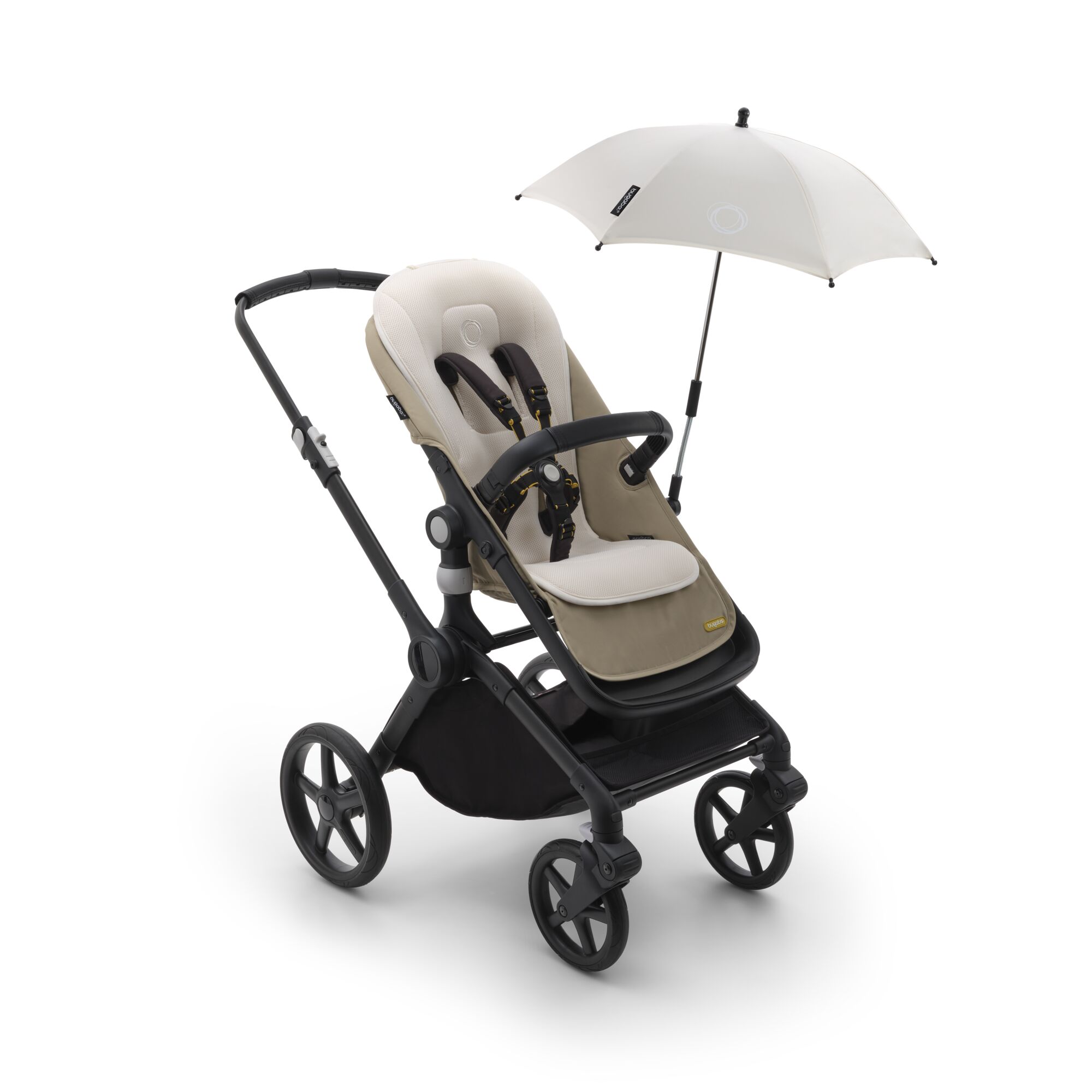 Bugaboo dual comfort seat liner Fresh white