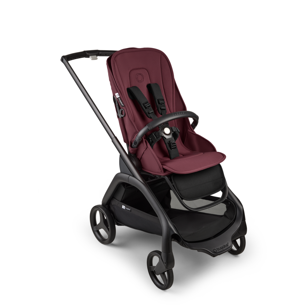 Bugaboo dual comfort seat liner DARK CHERRY