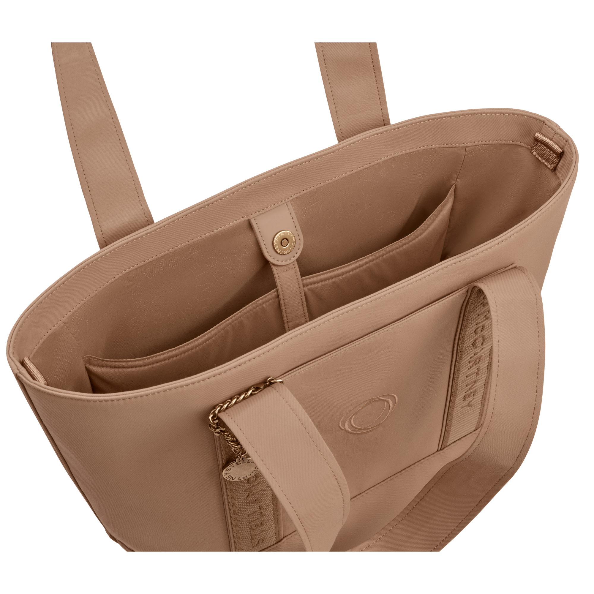 Bugaboo X StellaMcCartney tote bag TOBACCO BROWN