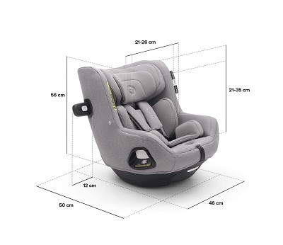 Bugaboo Owl by Nuna car seat GREY