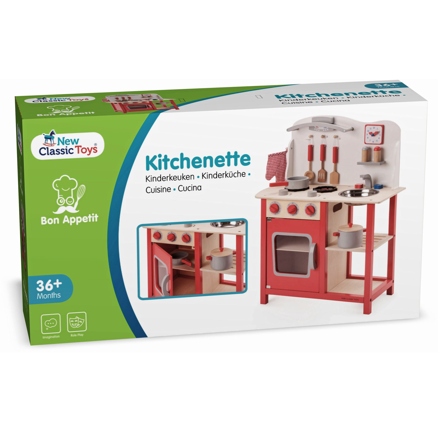 Kitchenette - Bon Appetit - Red
