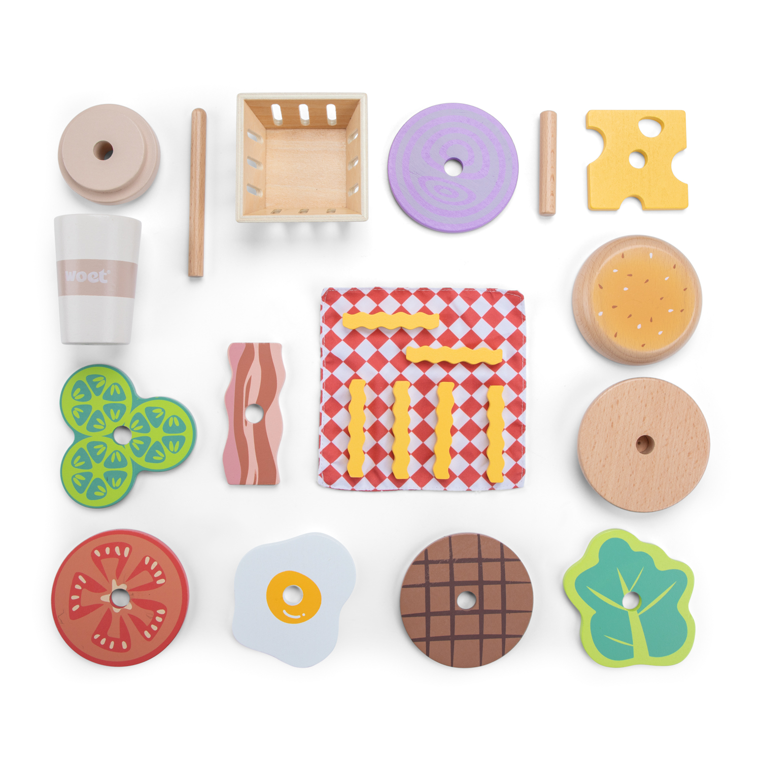 Fast food play set FSC