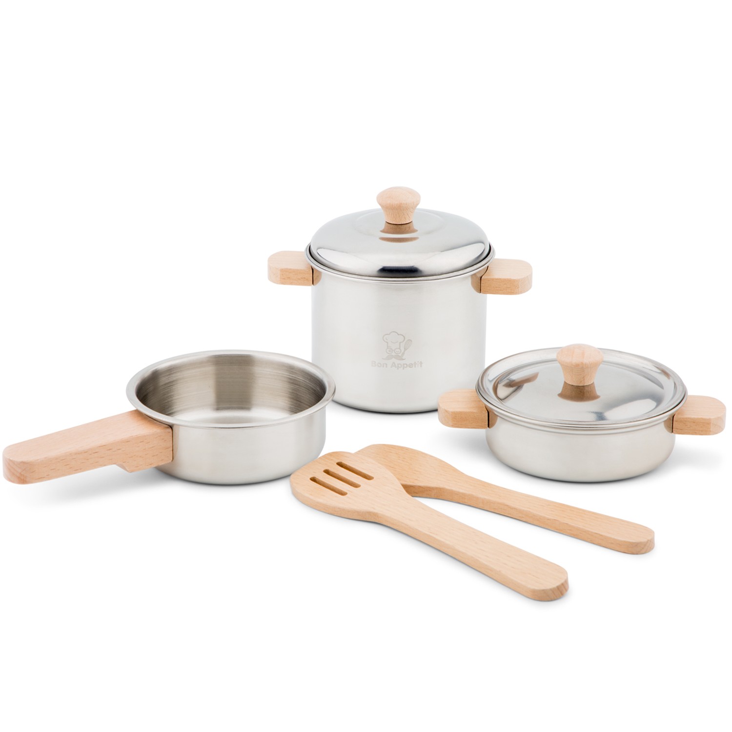 Metal pan set