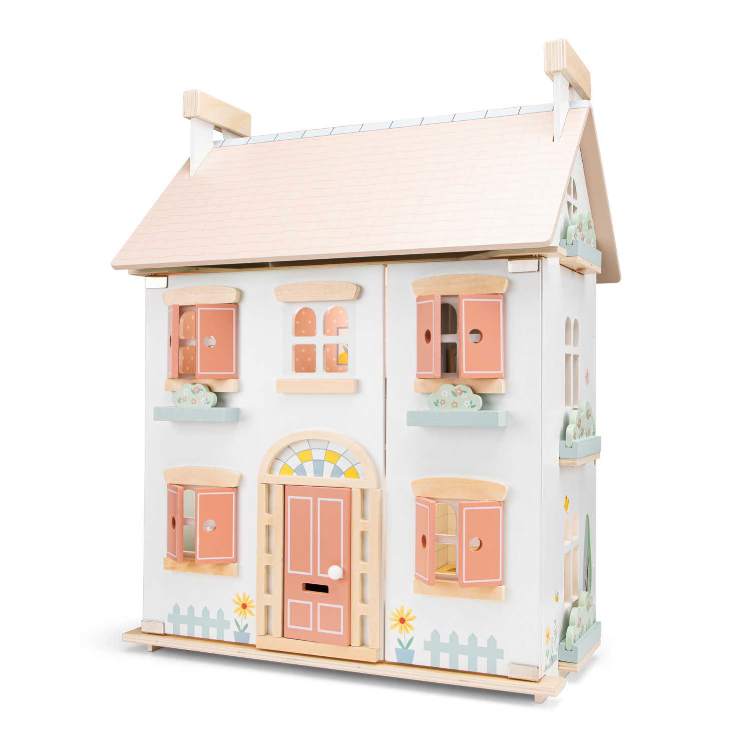 Doll house including furniture