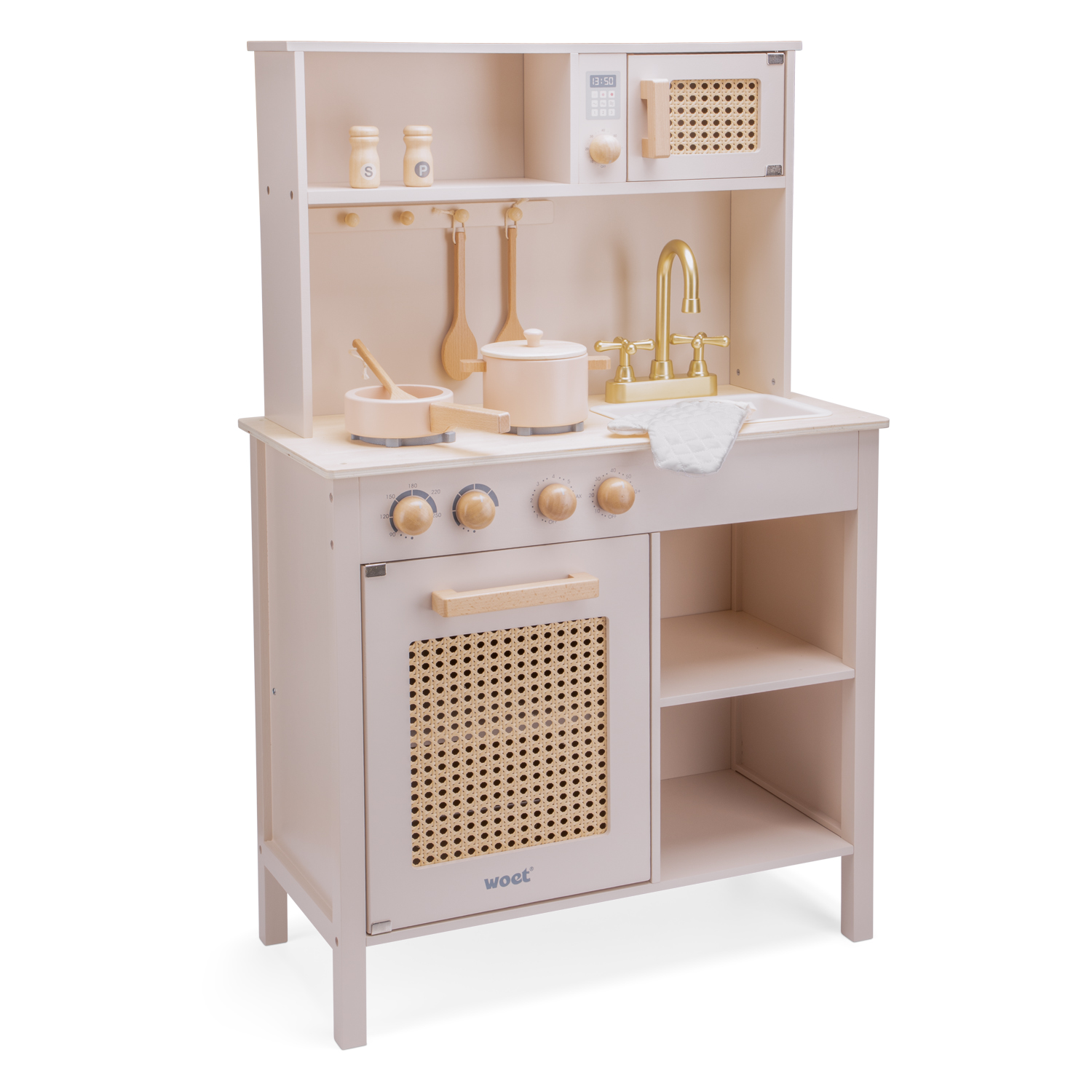 Kitchenette rattan pink FSC