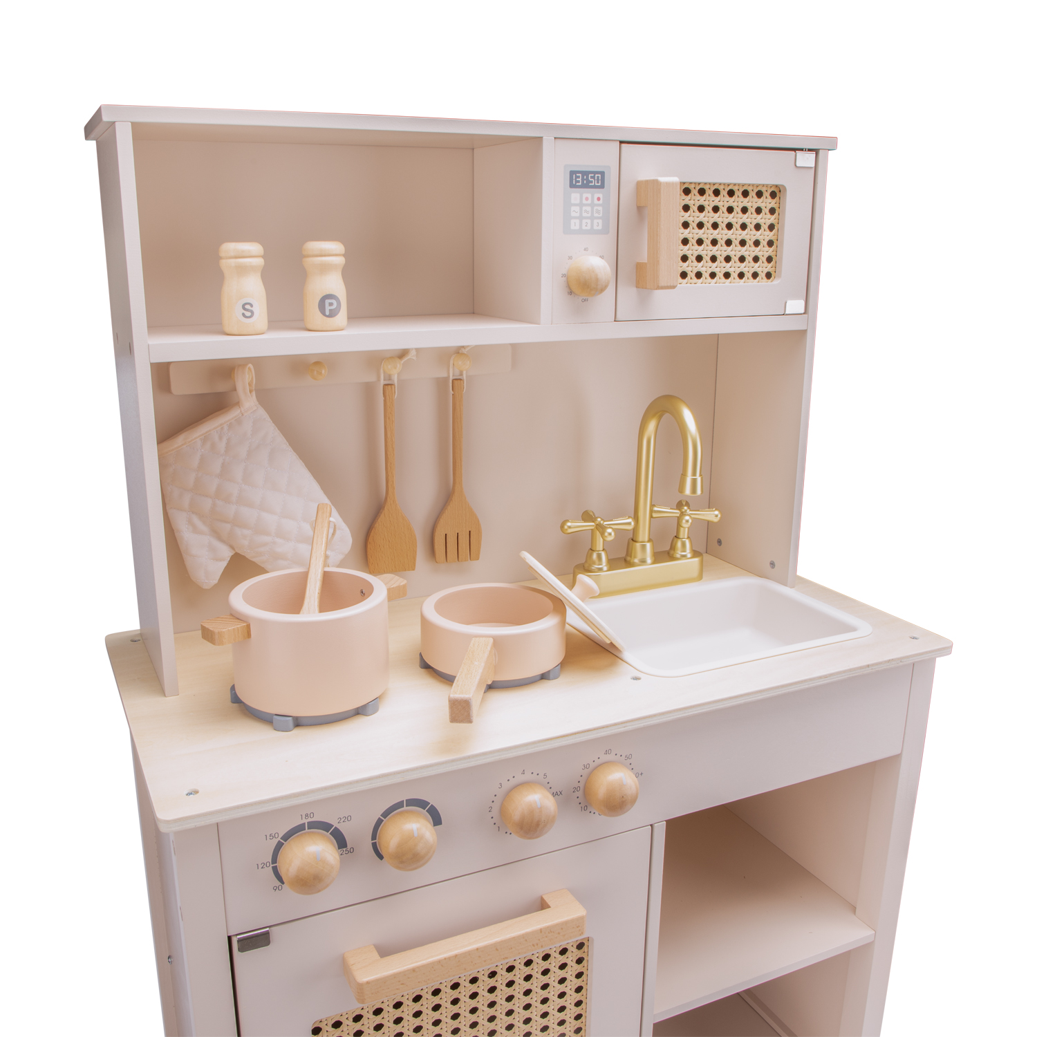 Kitchenette rattan pink FSC