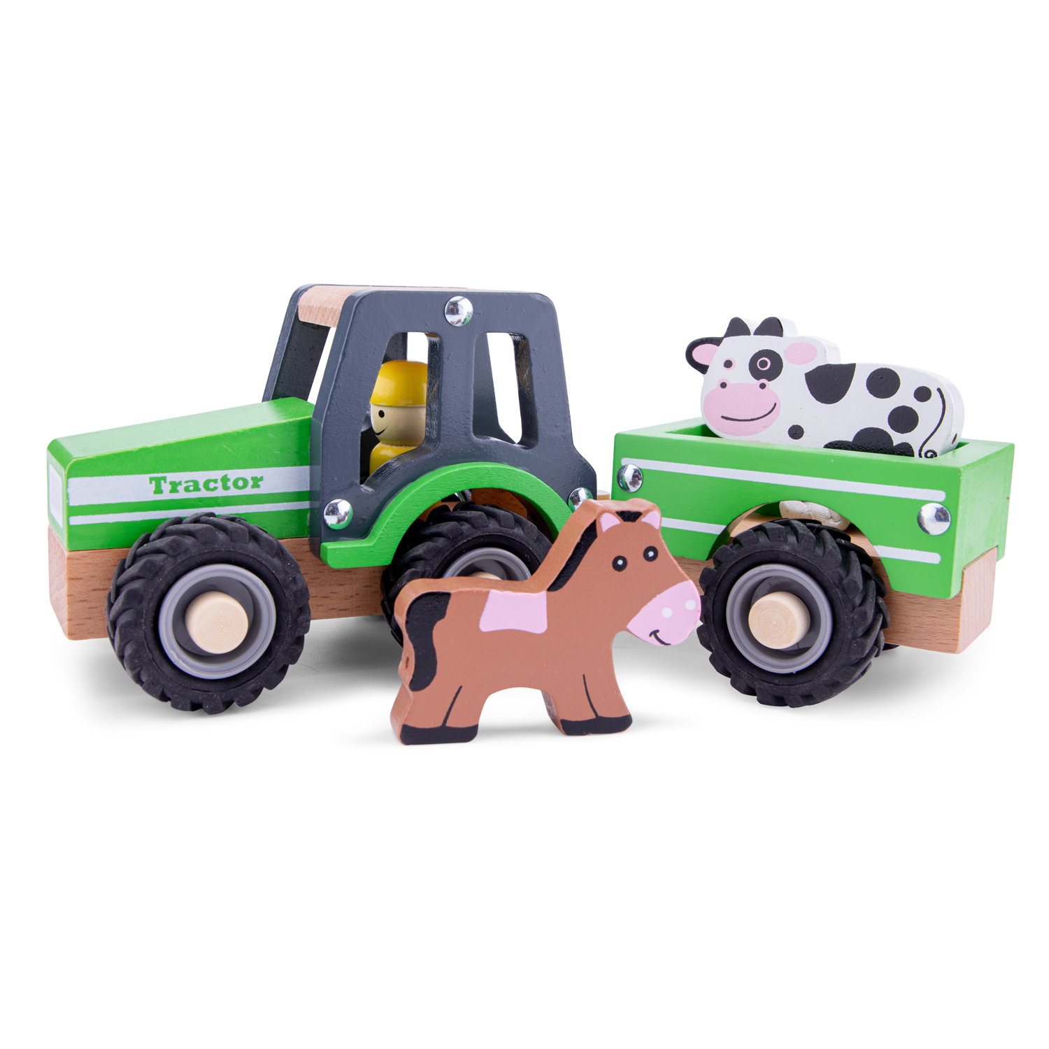 Tractor with trailer - animals