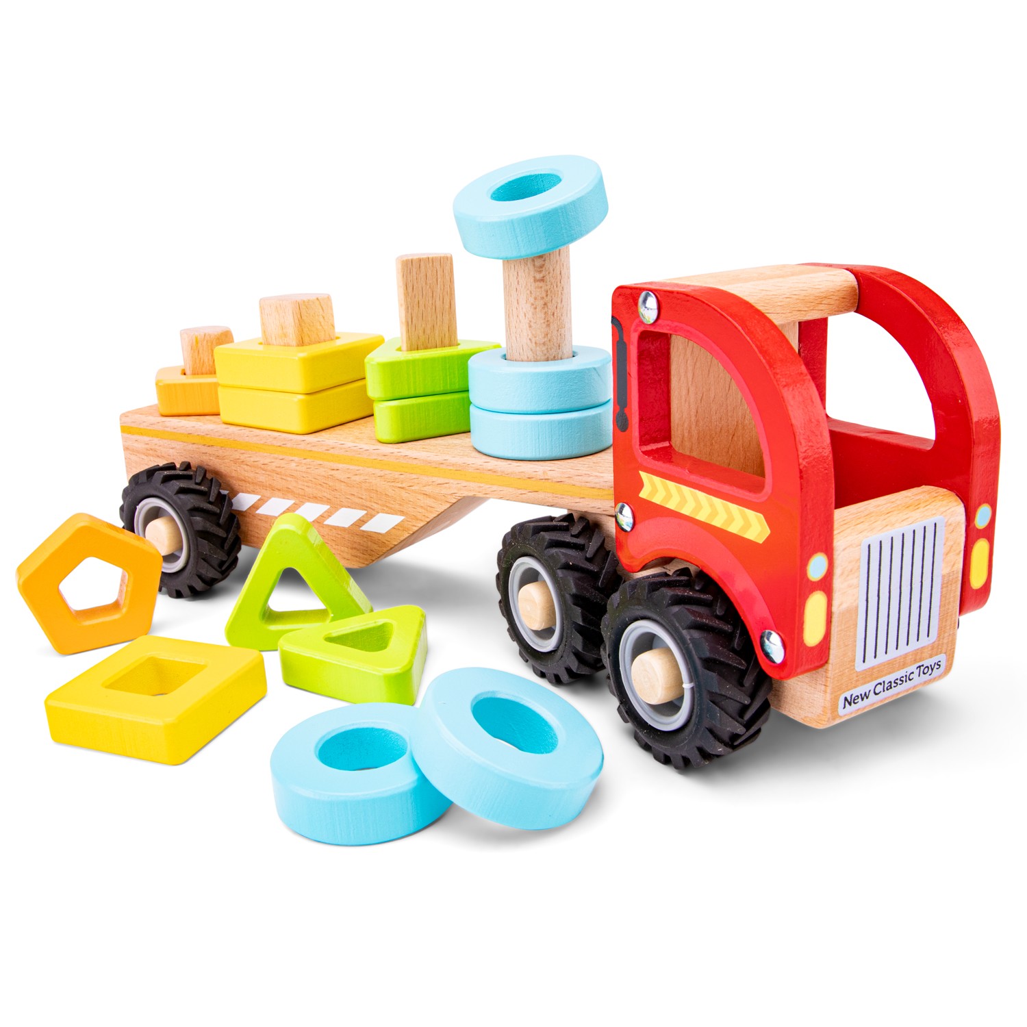 Truck with shapes