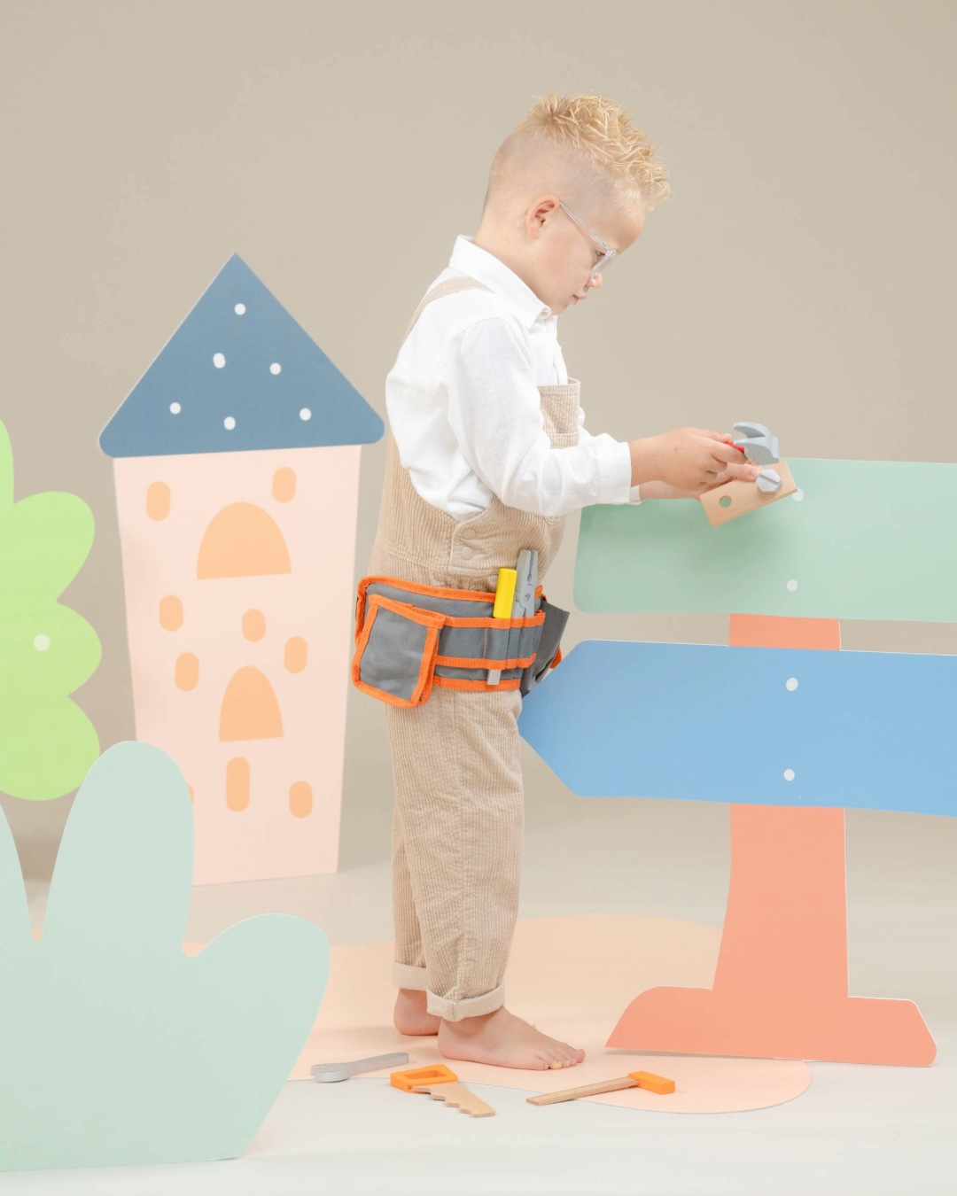 Tool belt set - orange
