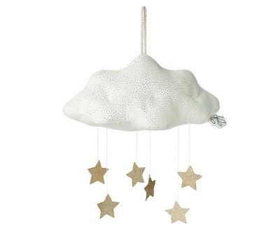 Cloud Corduroy White with stars - 34 cm - 13