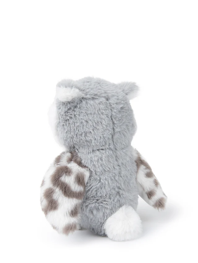 WWF - ECO - Fluffy Grey Owl - 15 cm - 6