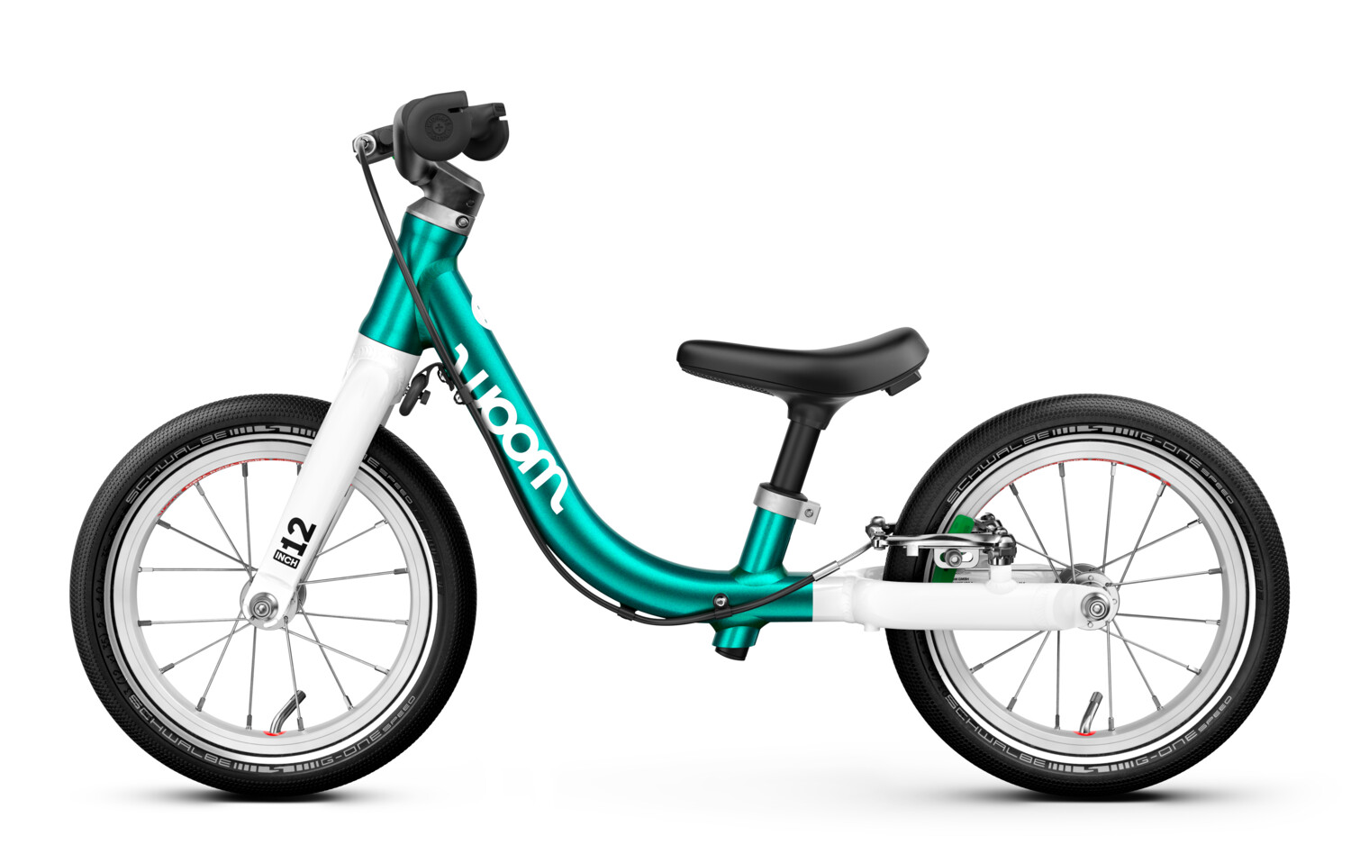 Woom Go 1 12" Metallic Petrol