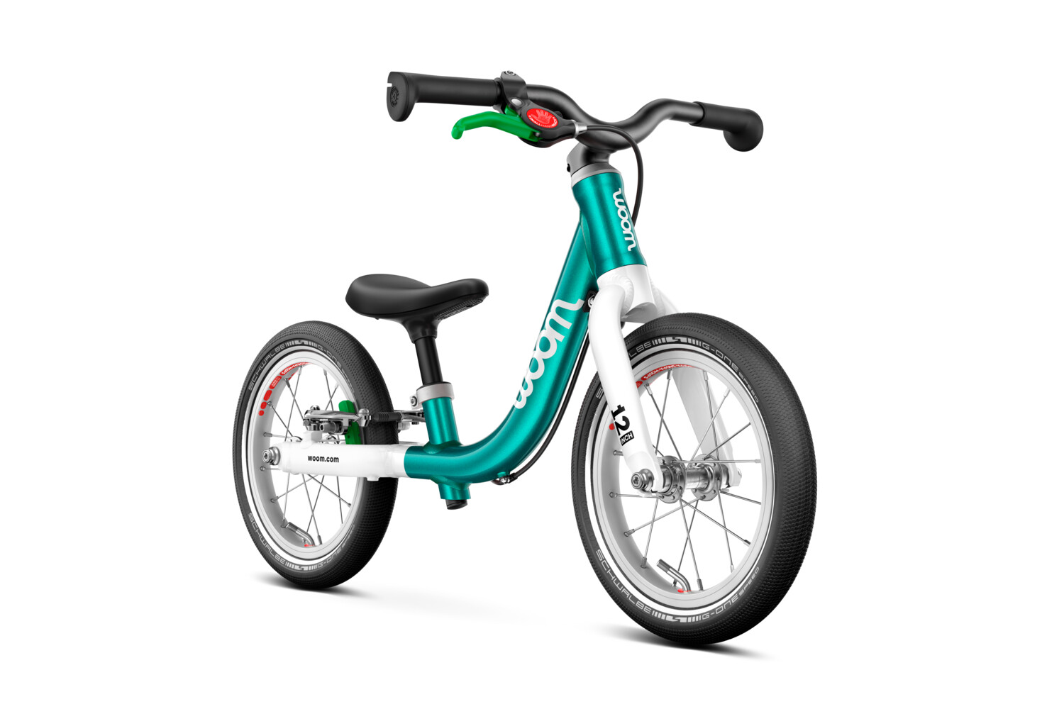 Woom Go 1 12" Metallic Petrol