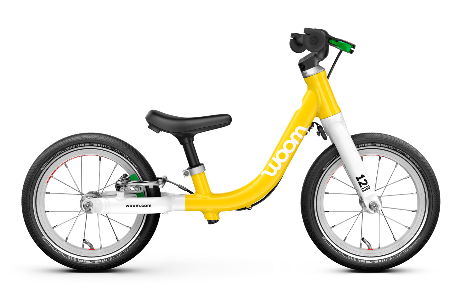 Woom Go 1 12" Yellow