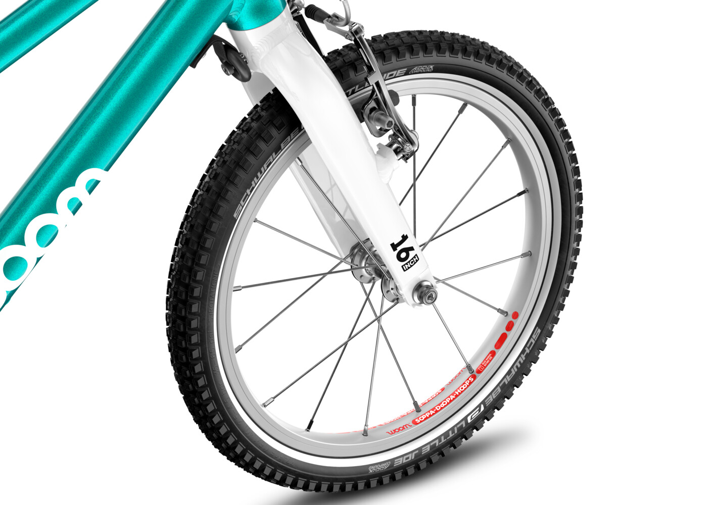 Woom Go 3 16" Metallic Petrol
