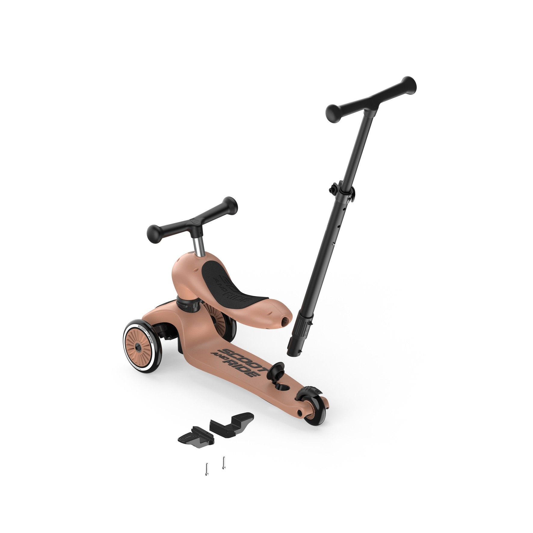 Highwaykick 1 Push&Go Mocha