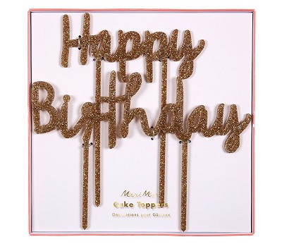 Happy Birthday Acrylic Toppers - ED26