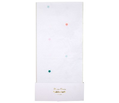 Rainbow Star Paper Tablecloth - ED26