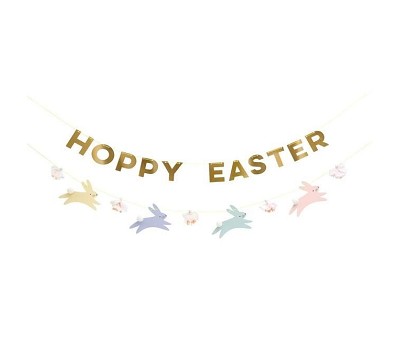 Pastel Hoppy Bunny Garland