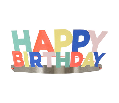 Happy Birthday Party Crowns - ED23