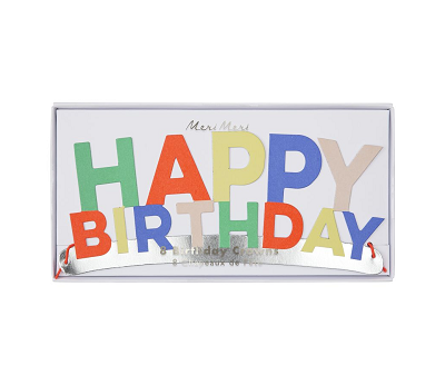 Happy Birthday Party Crowns - ED23