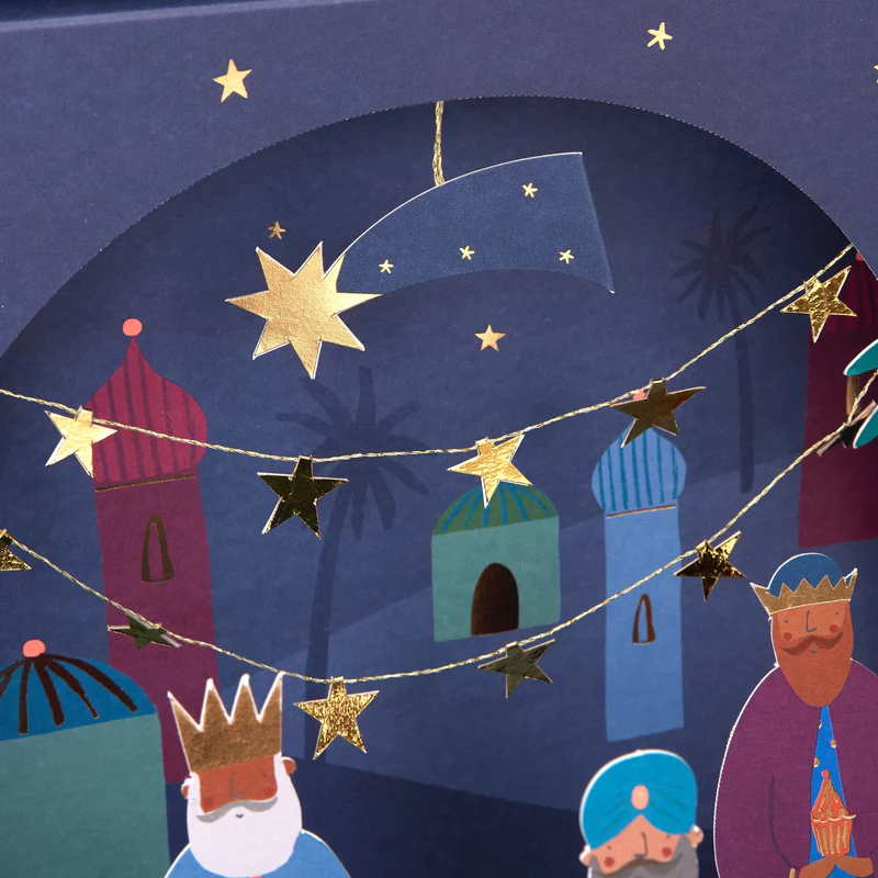 Nativity Paper Craft Advent Calendar AW25