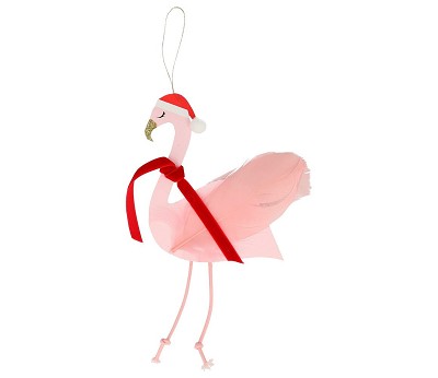 Jolly Flamingo Decoration Card AW23