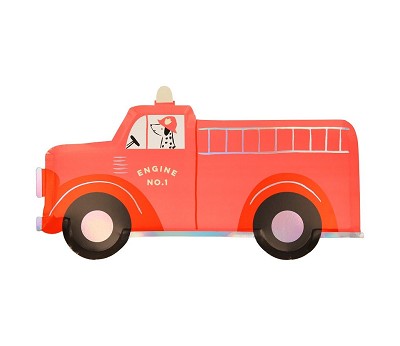 Fire Truck Plates - ED26