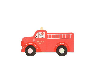 Fire Truck Napkins - ED26