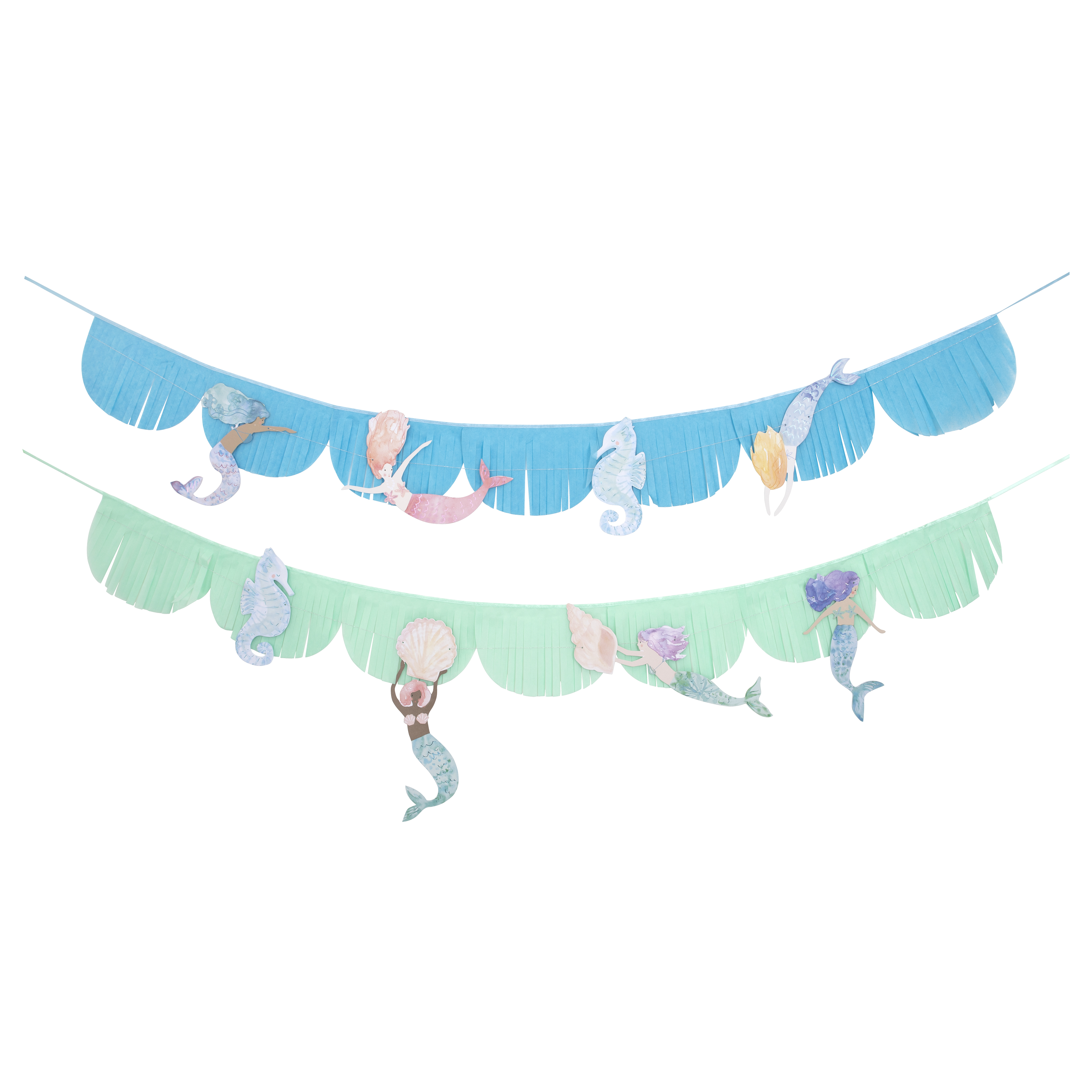 Mermaid Fringe Garland Set - ED26