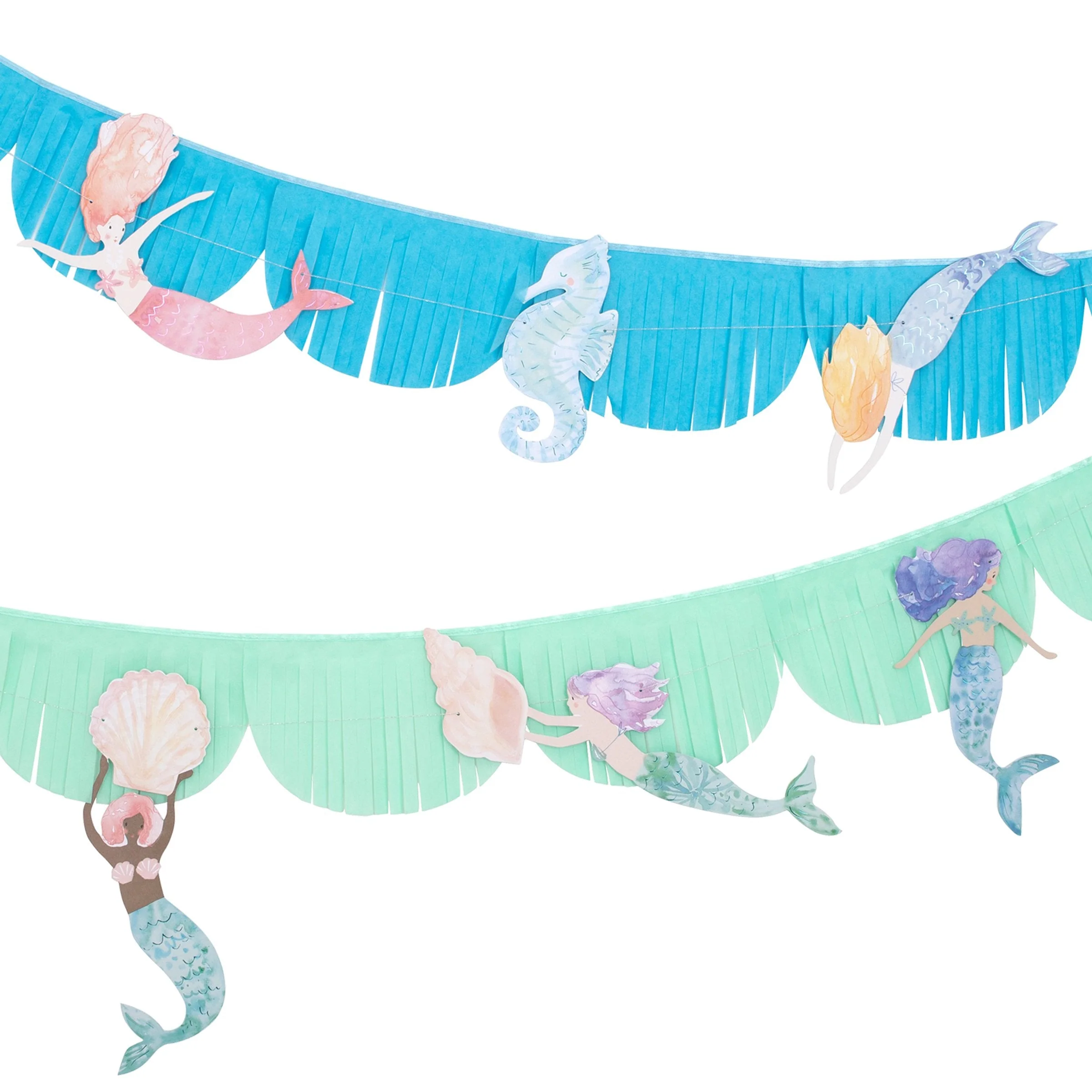 Mermaid Fringe Garland Set - ED26