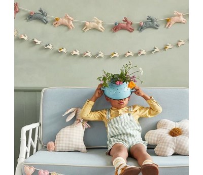 Wooden Bunny Mini Garland SS23