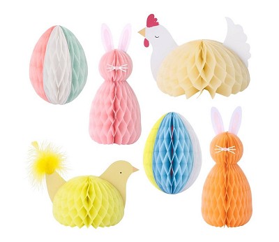 Easter Honeycomb Decorations SS24
