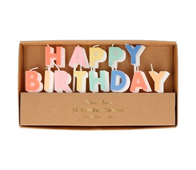 Happy Birthday Candle Set - ED26