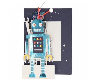 Robot Concertina Card - ED25