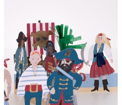 Pirate Concertina Card - ED25
