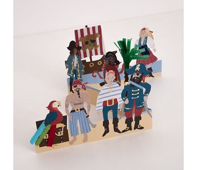 Pirate Concertina Card - ED25
