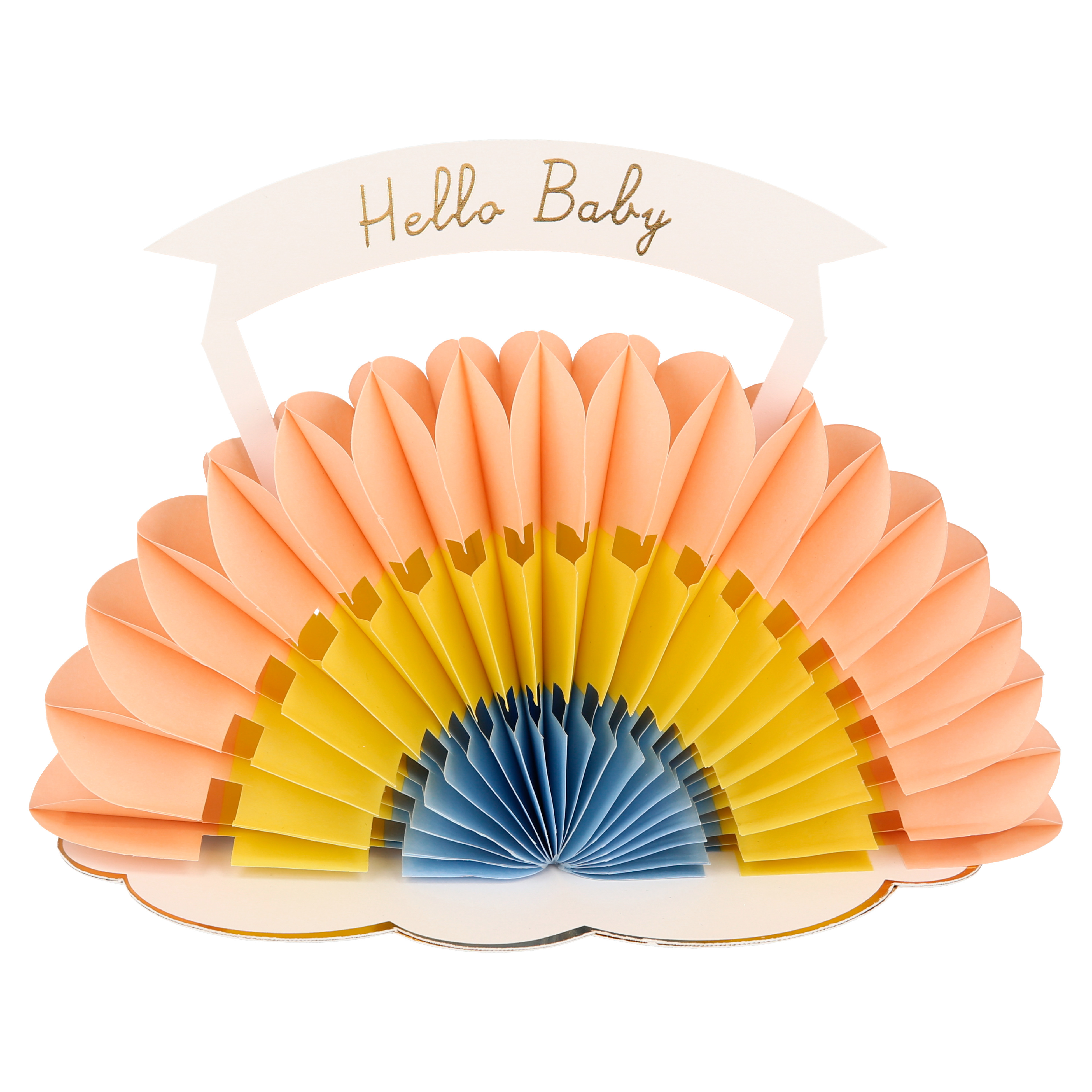 Honeycomb Rainbow Baby Card - ED26