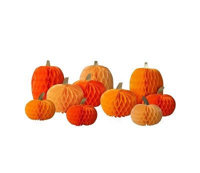 Honeycomb Pumpkins (x 10) AW26