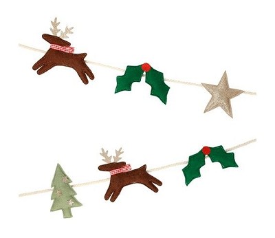 Festive Icon Felt Garland AW23